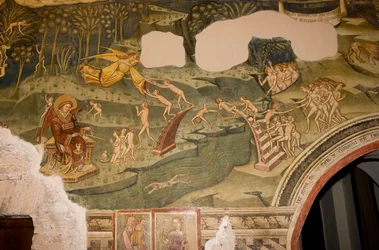 St. Maria in Piano Kirche, Loreto Aprutino, Abruzzen, Italien